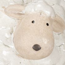 Article Moutons décoratifs, un élément de décoration convivial pour le salon et le jardin, 11 cm, lot de 2