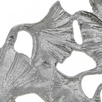 Article Bol décoratif argenté Gingko bol métal Ø43cm H11cm