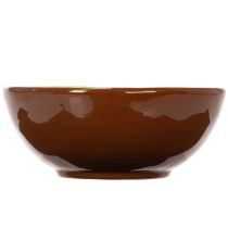 Article Bol de service en céramique, motif Kiwi. Idéal pour une table élégante ou un buffet. 15 cm