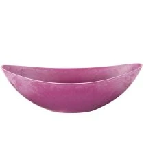 Article Bol en plastique rose, 39 cm x 13 cm, H 13 cm