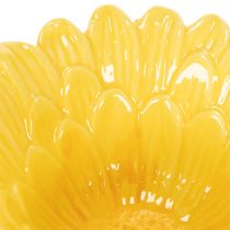 Article Coupe à fleurs décorative en céramique, 13 cm, lot de 2, idéale pour la décoration intérieure et les idées cadeaux.