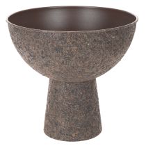 Article Pot de fleurs rond sur support, pot de fleurs moderne, 25 cm