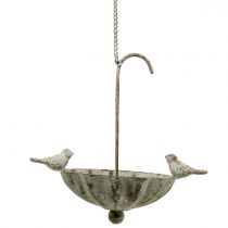Pare-baignoire pour oiseaux à suspendre Antique 20cm