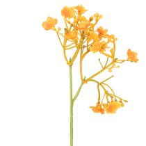 Article Branches artificielles de gypsophile orange pour compositions florales, 30 cm, lot de 10.