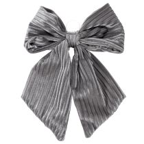 Article Nœud décoratif à suspendre, nœud de Noël, velours côtelé, 24 cm, lot de 2