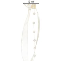 Article Ruban Valentino crème 15 mm 5 m