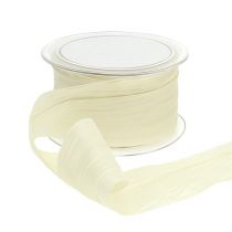 Article Ruban Crème Crash 50mm 20m
