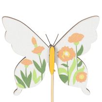 Article Tuteurs papillon, parfaits pour décorer le jardin ou les pots de fleurs, 29 cm, lot de 12
