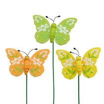 Article Sorte colorée de papillon. 6 cm L25 cm 15 pièces