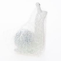 Article Figurine décorative d'escargot en céramique pour une décoration élégante et une table charmante, 16 cm