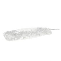 Article Guirlande boules de neige L75cm blanc