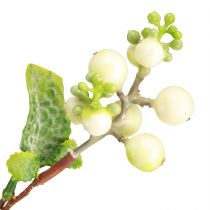 Article Buisson de pois mange-tout artificiel et symphorine L74cm