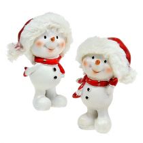 Article Bonhomme de neige debout 11,5 cm 4 pcs