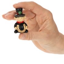 Article Figurine porte-bonheur de ramoneur à coller, 5 cm, lot de 6