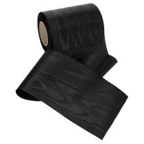 Article Ruban noir pour couronne, 125 mm, 25 m - Ruban de deuil élégant pour l'art floral et la décoration, ruban en acétate