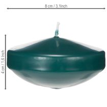 Article Bougie flottante pour les fêtes et une décoration d'ambiance, 8 cm, lot de 8