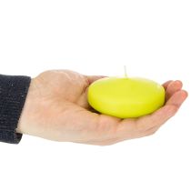 Article Bougie flottante, un élément de décoration polyvalent pour des tables et événements élégants, 8 cm, 8 cm de hauteur, lot de 8.