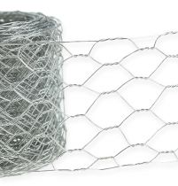 Tresse hexagonale 50mm 5m argent