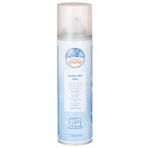Article Spray neige argenté à paillettes pour fenêtres et décoration hivernale 150 ml
