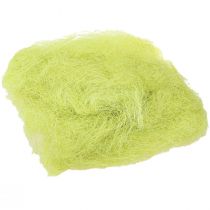 Article Fibre naturelle de sisal vert clair pour travaux manuels 300g