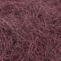 Article Sisal Rouge Bordeaux Fibre Naturelle Fibre de Sisal pour Artisanat 300g