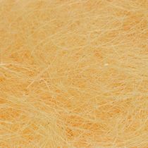 Sisal Abricot matériau naturel rembourrage fibre de laine déco 300g