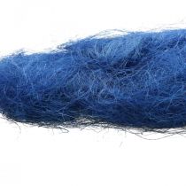 Ouate de sisal bleu, fibres naturelles 300g