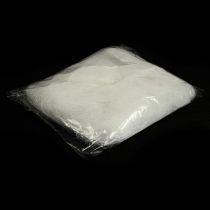 Article Herbe de sisal blanche pour loisirs créatifs. Matériau décoratif naturel pour mariages, Pâques et Noël. 300 g