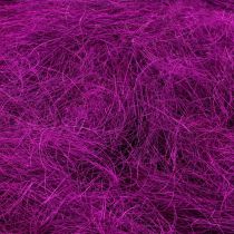 Herbe de sisal pour l&#39;artisanat, matériau naturel violet 300g