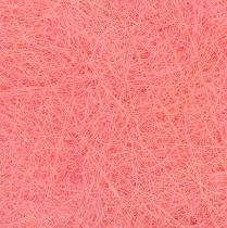 Article Décoration coeur avec fibres de sisal coeur en sisal rose clair 40x40cm