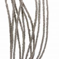 Guirlande succulente suspendue verte, bronze métallique 140cm