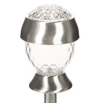 Article Lot de 4 lampes solaires de jardin avec piquet, 36 cm