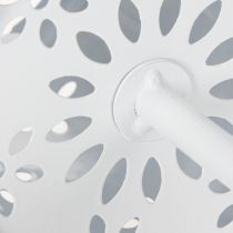 Article Lampe solaire de table à motif floral pour éclairer un balcon, une terrasse ou un jardin, 28 cm