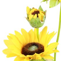Article Plantes artificielles tournesols artificiels fleurs artificielles décoration jaune 64cm