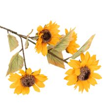 Article Tournesol artificiel, décoration réaliste, 72 cm, lot de 2