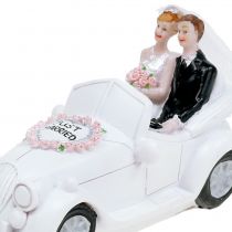 Tirelire voiture de mariés 14,5 cm