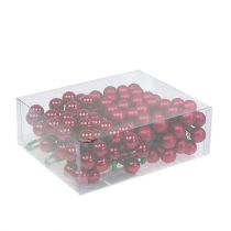 Article Baies miroir 20mm rouge 140 pcs