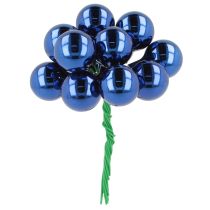 Article Mini boules de Noël sur fil de fer, baies miroir, 20 mm, 140 pièces