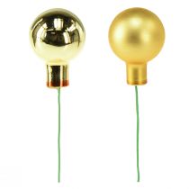Article Mini boules de sapin de Noël baies miroir en verre Ø20mm 140 pcs