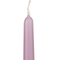 Article Bougies coniques Bougies Wenzel lilas 250/23mm 12 pcs
