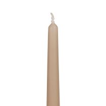 Article Bougies coniques Bougies Wenzel beige 250/23mm 12 pcs