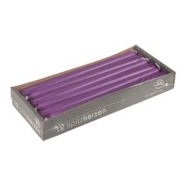 Article Bougies coniques Bougies Wenzel violet 250/23mm 12 pcs