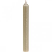 Article Bougies en bâton bougies marron bougie décoration automne Ø21/170mm 6 pcs