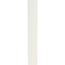 Article Bougies coniques de couleur unie blanc crème 21×240mm 12pcs