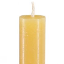 Article Bougies coniques bougies unies miel 21×240mm 12 pcs