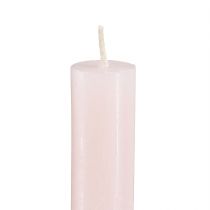 Article Bougies en bâton bougies uni rose clair rose 21×240mm 12 pcs
