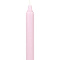 Article Bougies coniques PURE Bougies Wenzel Rose Antique Rose 250/23mm 4 pcs