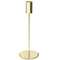 Article Bougeoir moderne en métal doré 21,5 cm 4 pièces