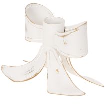 Article Bougeoir vintage en forme de nœud, 12 cm