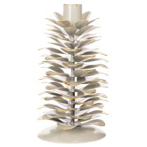 Article Bougeoir en forme de pomme de pin pour bougies coniques, 17 cm